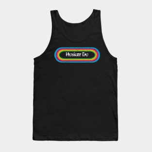 husker ll rainbow retro Tank Top